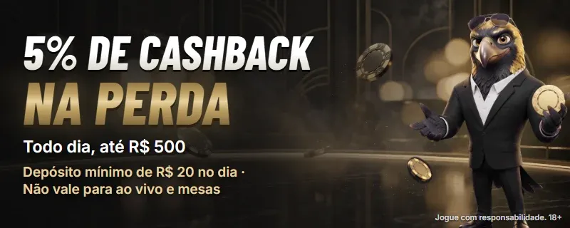 Menu - Cashback na Perda