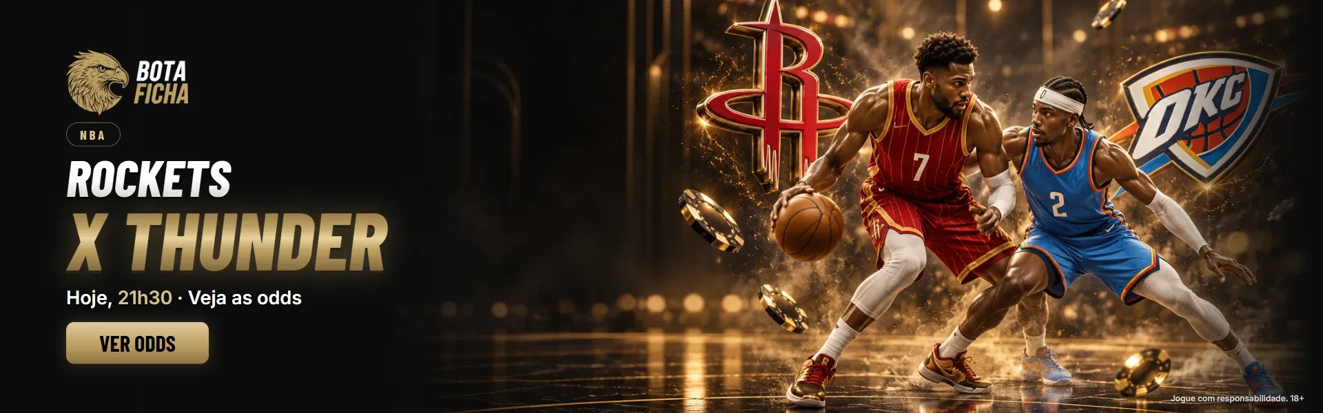 Hoje - Rockets x Thunder
